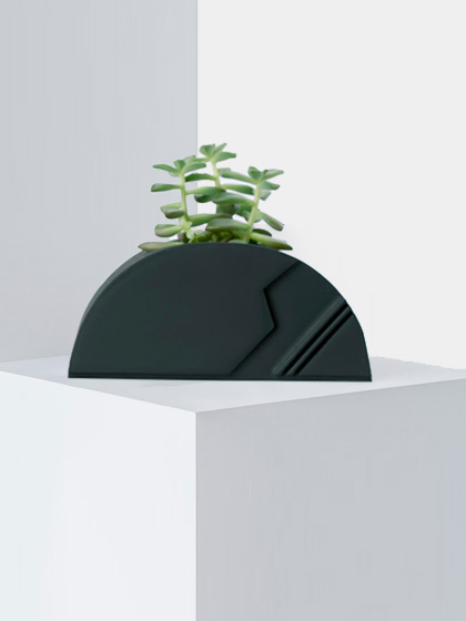 Half Circle Planter