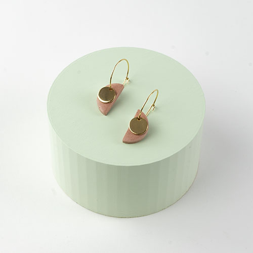 Half Circle Earrings