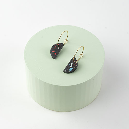 Half Circle Earrings
